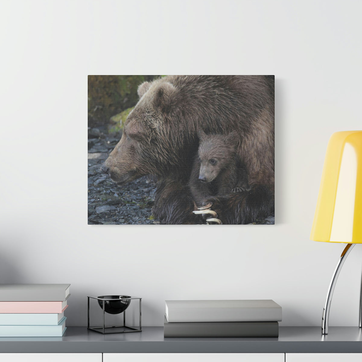Embracing Sow Classic Canvas
