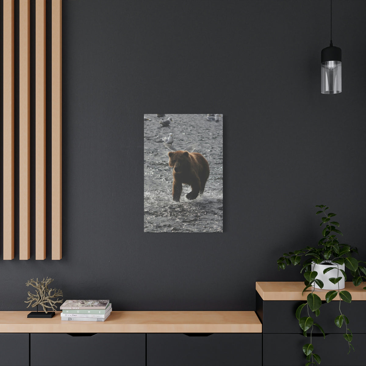 Angel Bear Classic Canvas