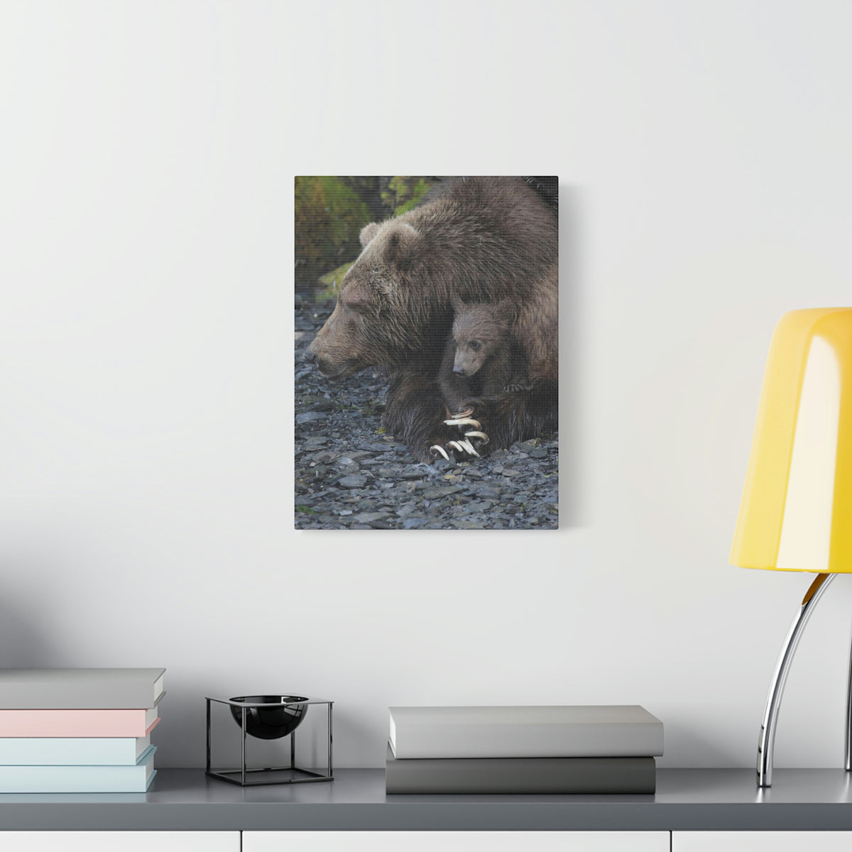 Embracing Sow Classic Canvas