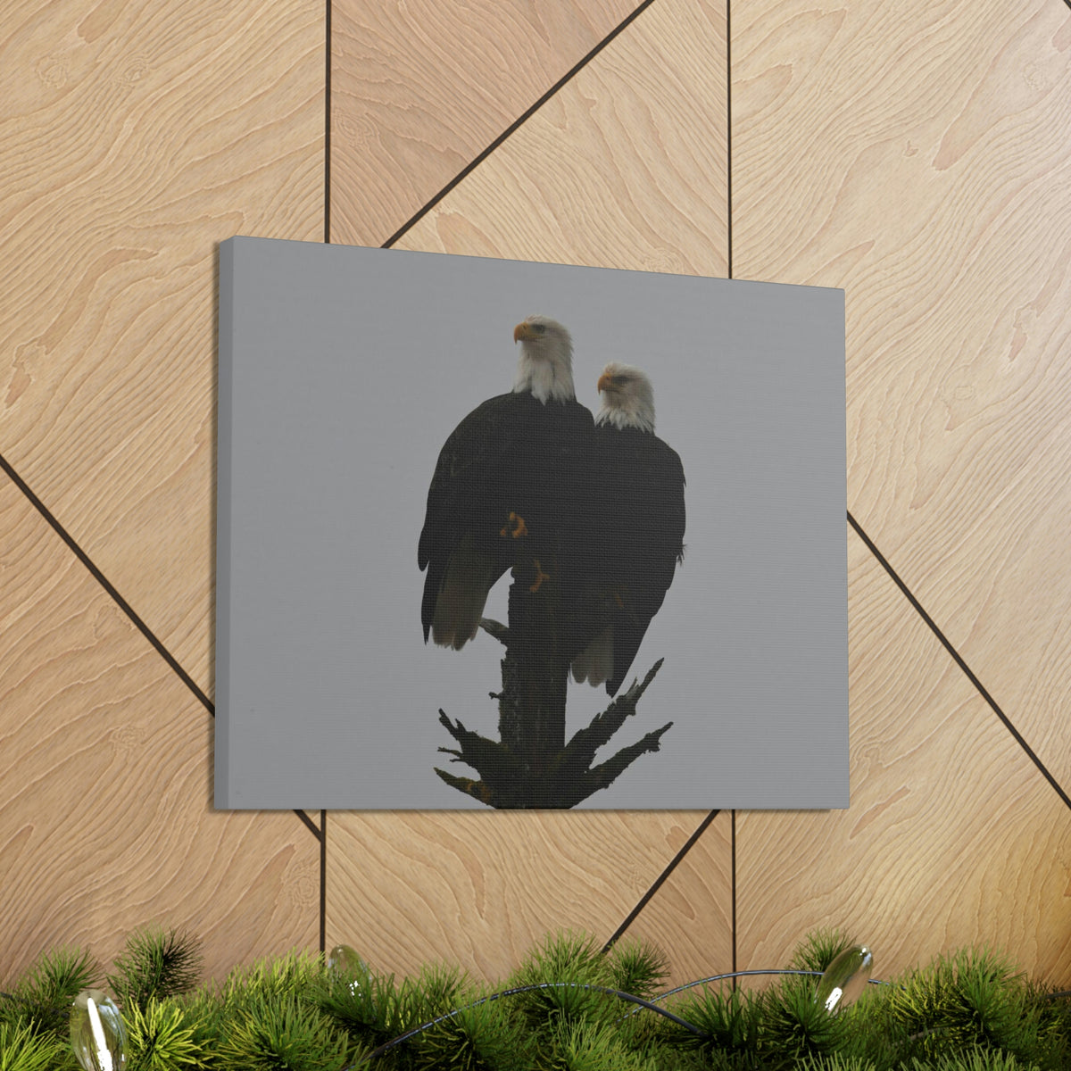 Bald Eagle Pair Canvas Gallery Wraps