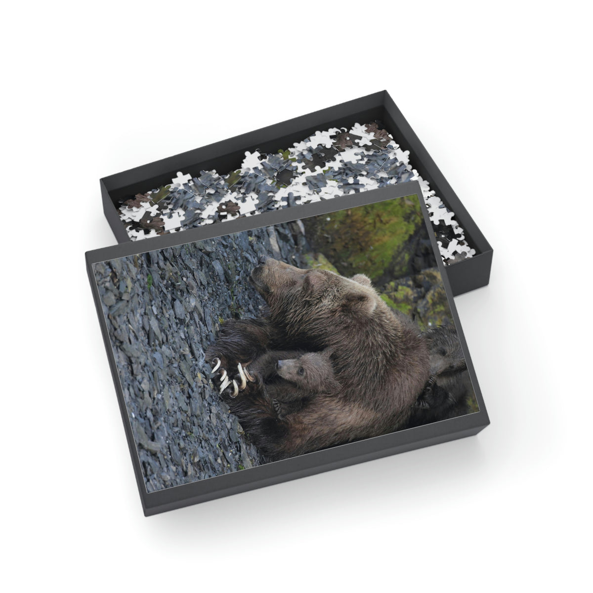 Embracing Sow Puzzle (96, 252, 500, 1000-Piece)
