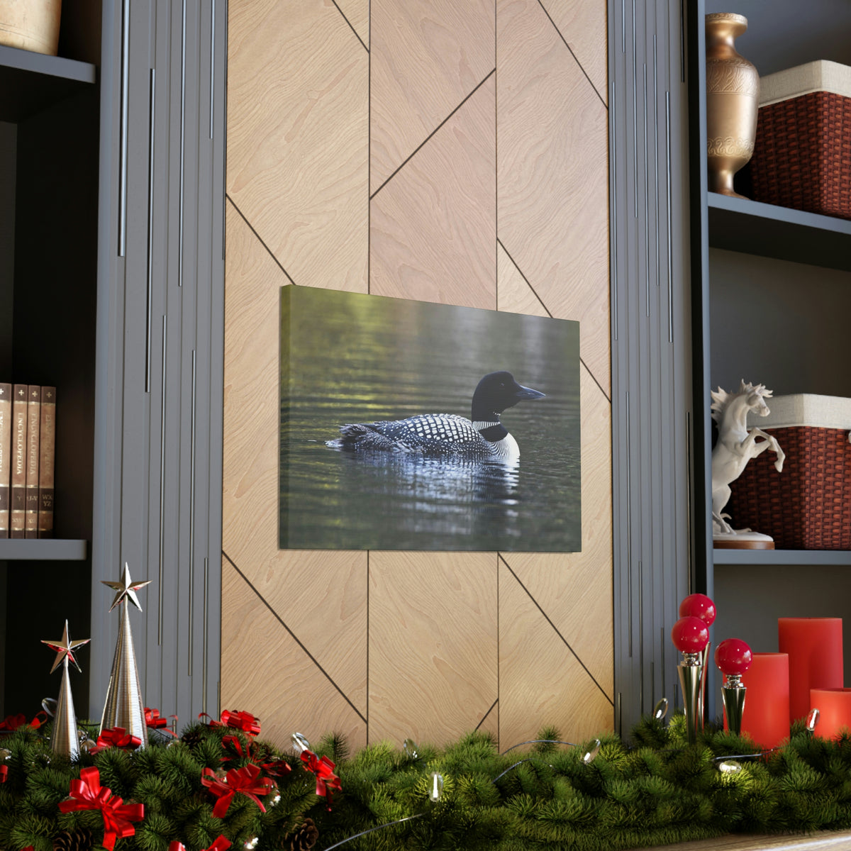 Common Loon Canvas Gallery Wraps